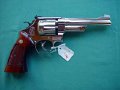 S&W nickel plated model 27  